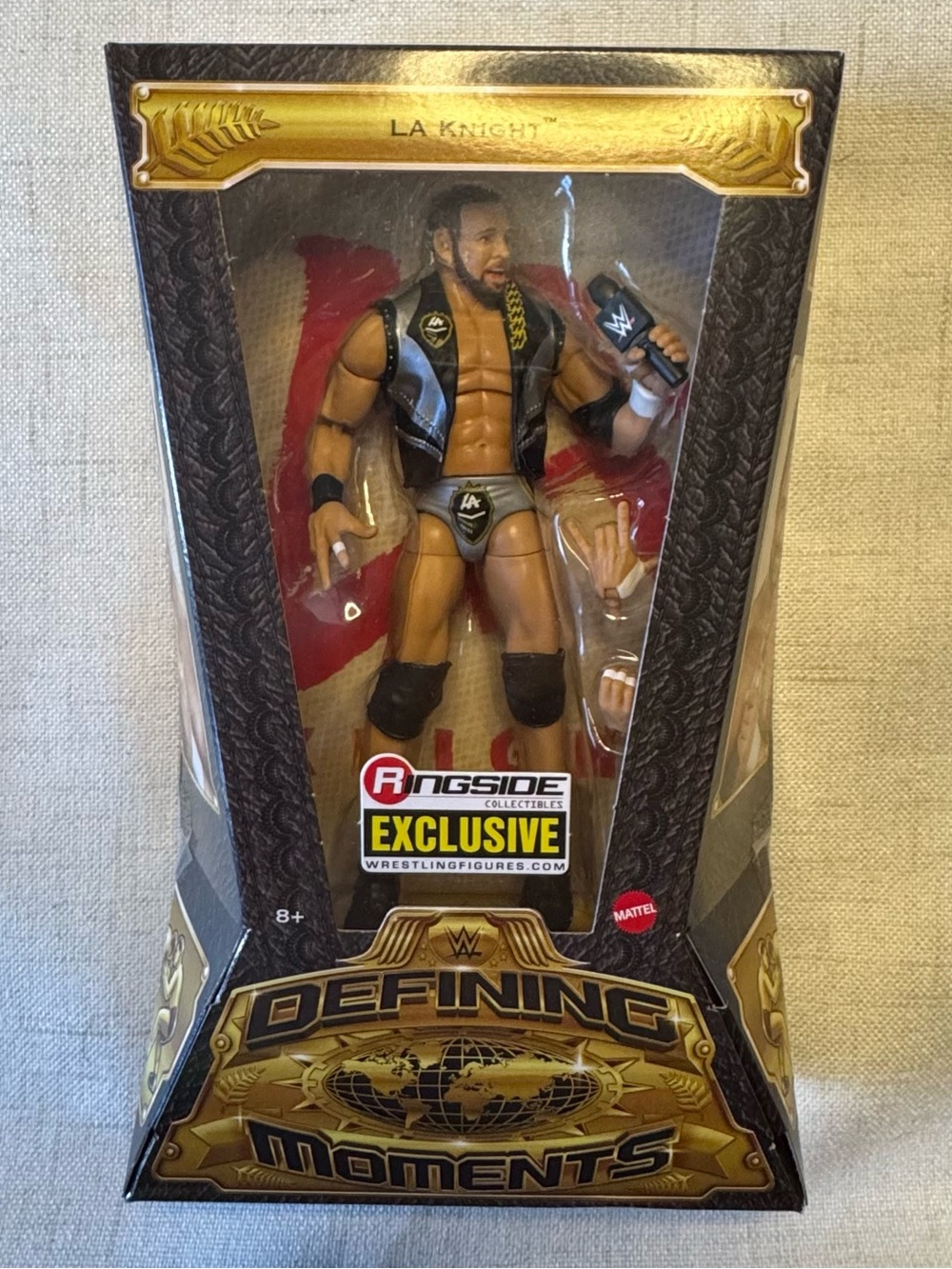 2024 WWE Mattel Elite Collection Ringside Exclusive Defining Moments LA Knight
